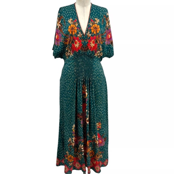 Anthropologie Tatiana Kaftan Dress One Size Fits Most - Picture 4 of 10